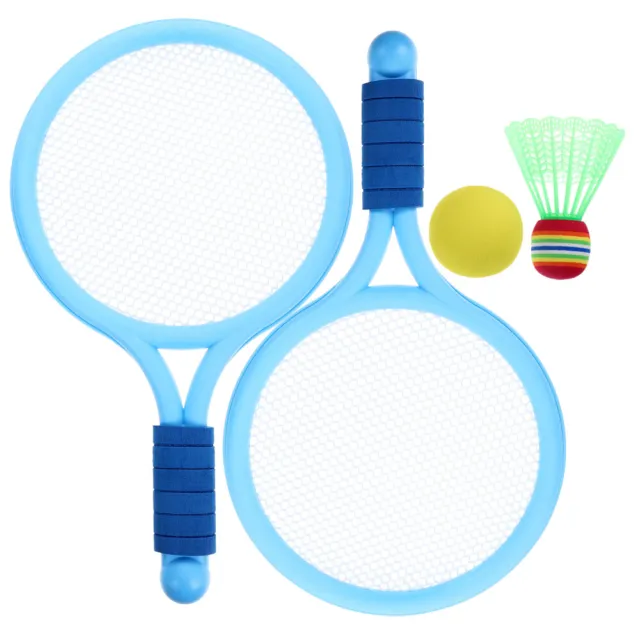 2pcs Tennisschläger Spielzeug Cartoon Style Lacquet Lustige Outdoor