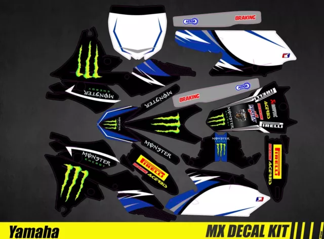 Kit Deco Motorcycle for / MX Decal Kit For Yamaha YZF - Monster