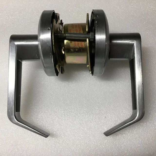 FOR PARTS - Schlage D Handle Heavy Duty Lockset Lock Door Commercial Set Entry