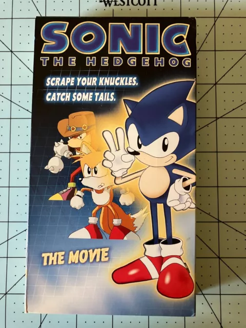 Anime VHS - Sonic The Hedgehog The  Movie