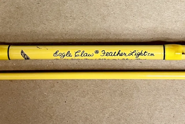 VINTAGE WRIGHT & McGill Featherlight 7ft Eagle Claw Fly Rod-6wt 2pc $74.95  - PicClick