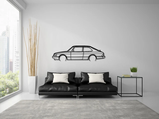 DÉCORATION MURALE EN MÉTAL - CORVETTE C7 GRAND SPORT CABRIO