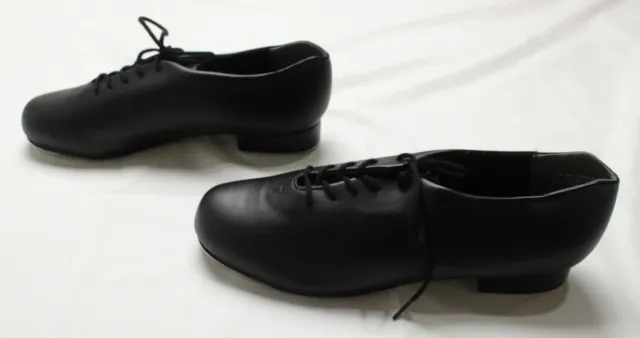 Capezio Unisex Adult's Oxford Style Tic Tap Toe Shoes LV5 Black Size 11M