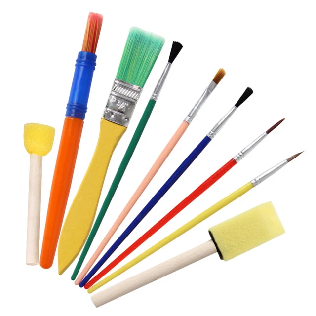 18 in Pinsel Für Acrylmalerei Malpinsel Pinselhalter Bürste