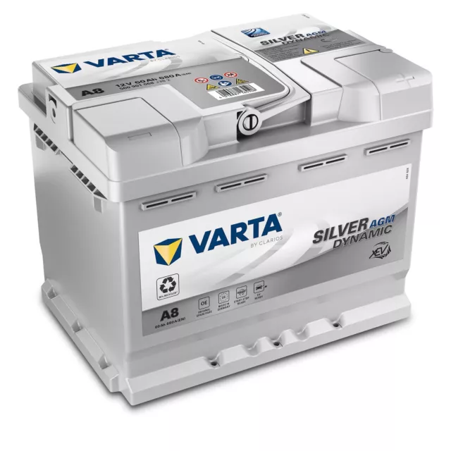 Batterie Varta Blue Dynamic D24 12v 60ah 540A 560 408 054 L2D