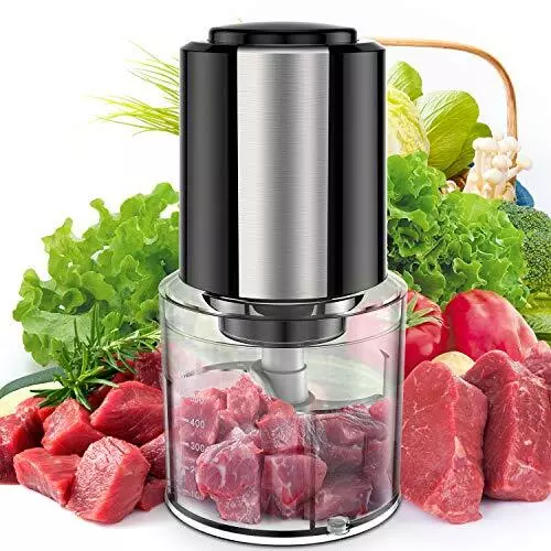 Mini Food Chopper,  Small Food Processor Meat Grinder, Electric Dicer for