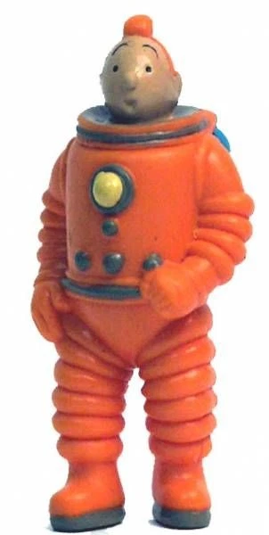 FIGURINE TINTIN ON A Marche Sur La Lune Dupont / Dupond - Lu EUR 7,99 - FR