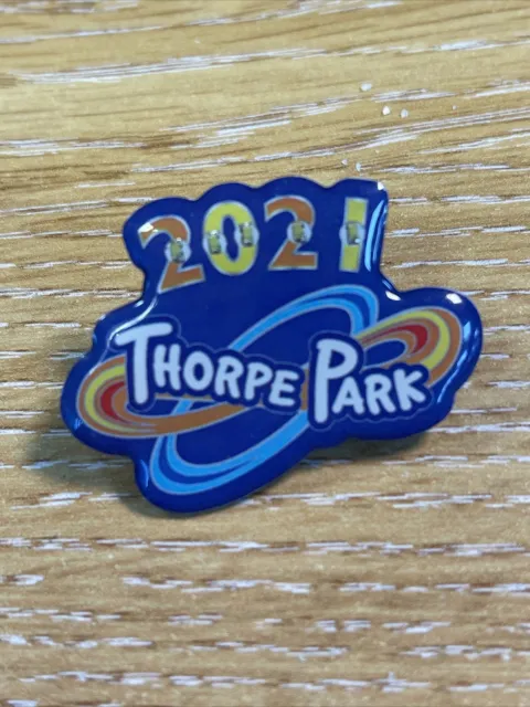 Thorpe Park Pin Badge Merlin 2021