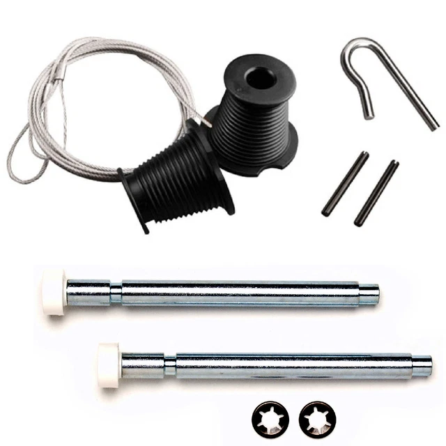 NUEVO KIT DE REPARACIÓN DE RODILLOS/CABLES CARDALE puertas antiguas CD45 Rodillos Husillos SIN HEXADECIMAL