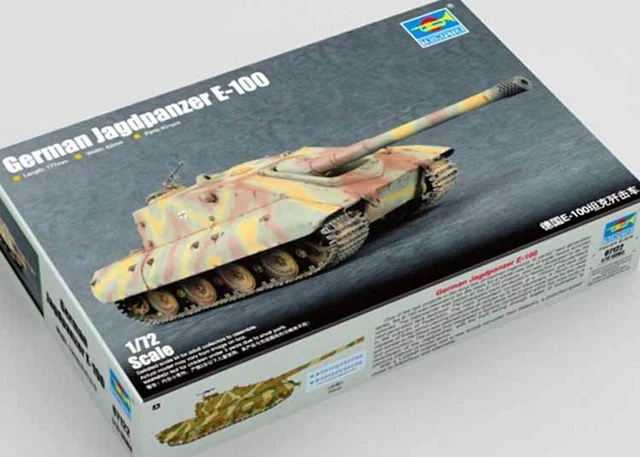 Easy Model Jagdpanzer E-100 35123 Easy Model 1/72 – Chasseur De Chars Allemand Jagdpanzer E-100, Référence 35123