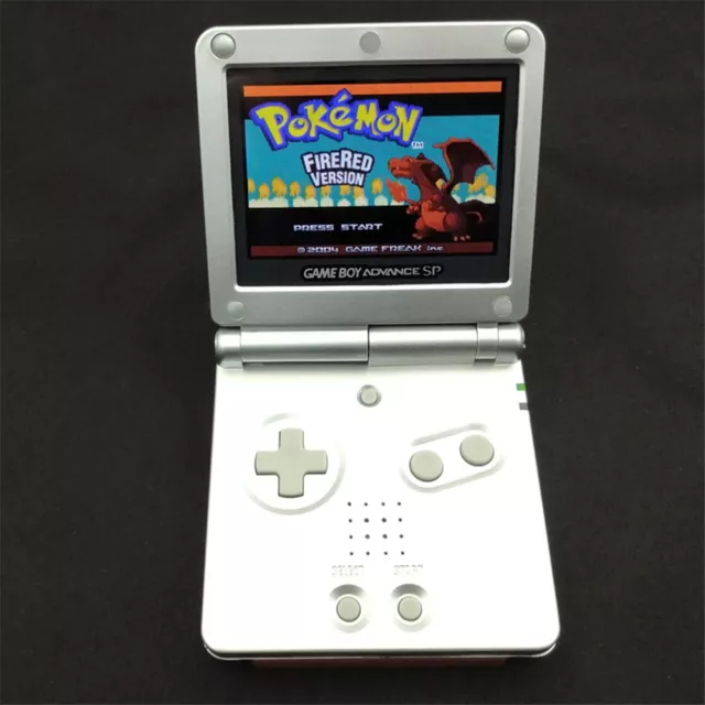 Purple Super Mario Game Boy Advance GBA SP Console AGS 101 Brighter Backlit