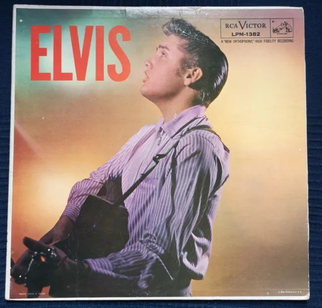 Elvis Presley Elvis (Rock 'n' Roll 2) LP (RCA Victor LPM1382) USA ULTRA RARE