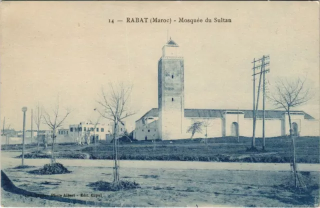 CPA AK MAROC RABAT Mosquée du Sultan (31419)