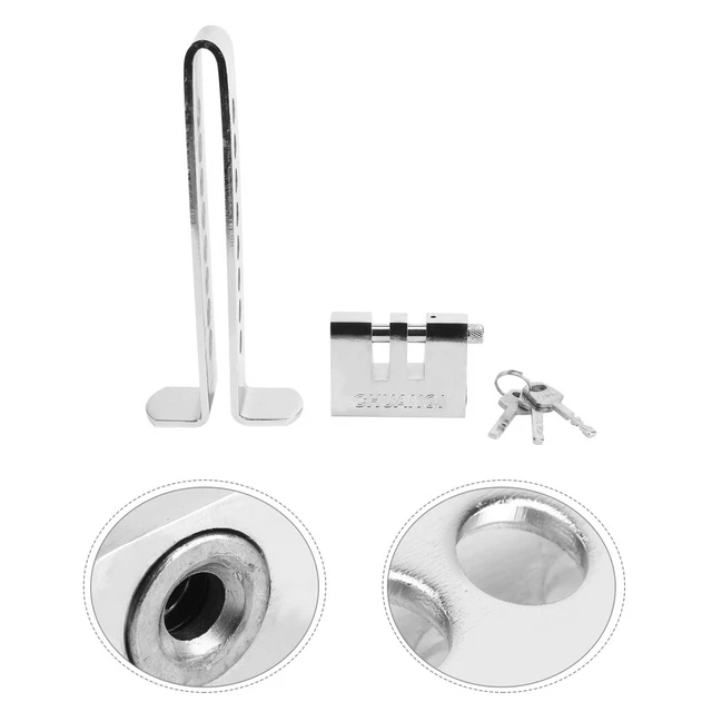 Stainless Steel Clutch Lock Vehicle Security Protection Pedal Lock