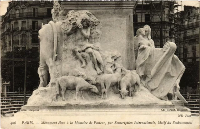 CPA PARIS 7e-Monument élevé á la Mémoire de Pasteur (327415)