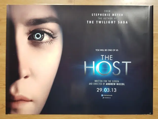 HOST (2013) Original Quad Cinema Poster SAOIRSE RONAN