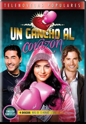 UN GANCHO AL CORAZON New 4 DVD Set 12 Hours 2008 Telenovela Blow