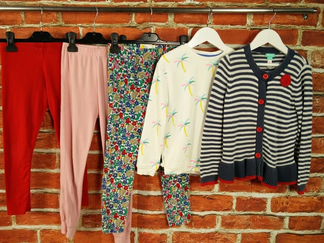 GIRLS BUNDLE AGE 6-7 YEARS BODEN MONSOON etc JUMPER CARDIGAN LEGGINGS SET 122CM