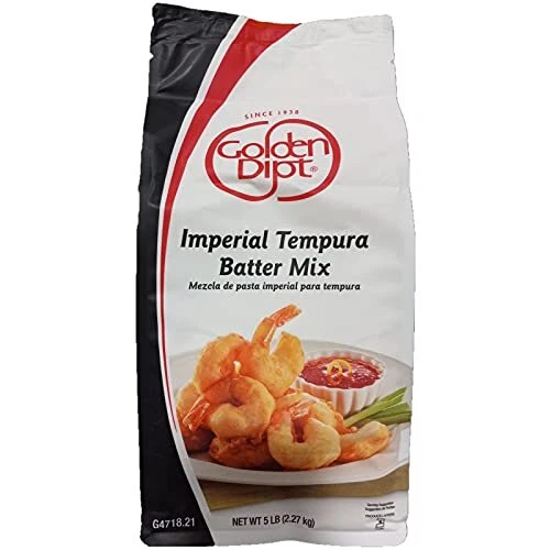 Golden Dipt Imperial Tempura Batter Mix | 5 Pound Bag