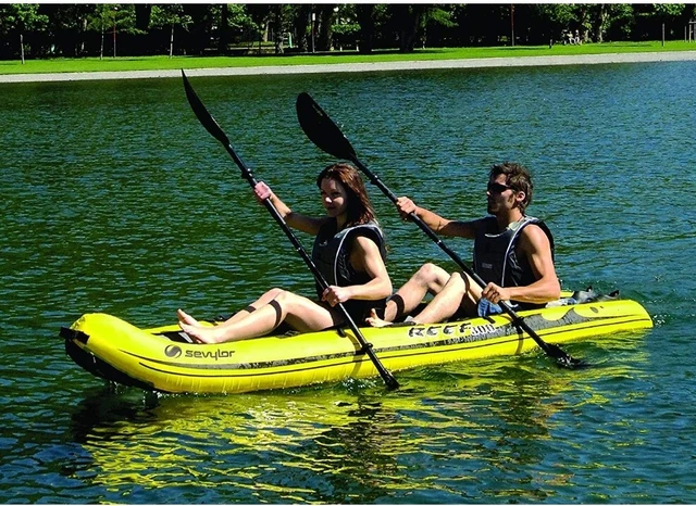 Kayak Gonflable Sevylor Reef 300 2 Places - Neuf Sous Emballage