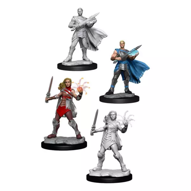 Magic The Gathering Unpainted Miniatures Wave 15 Pack -1 Case (2) Wizkids