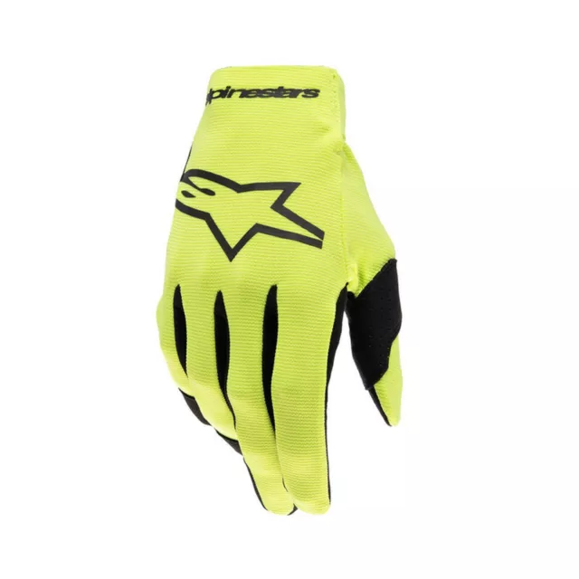 guanti bimbo cross/enduro alpinestars youth radar gloves YELLOW FLUO BLACK