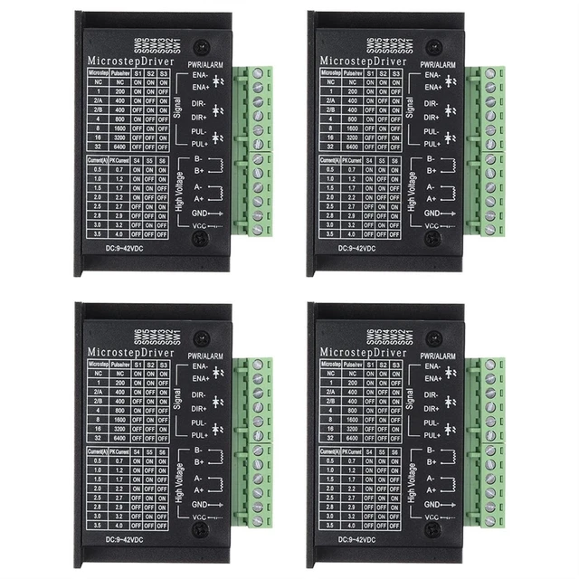 Controller Motore Passo-Passo Programmabile - Driver Con Display LCD E