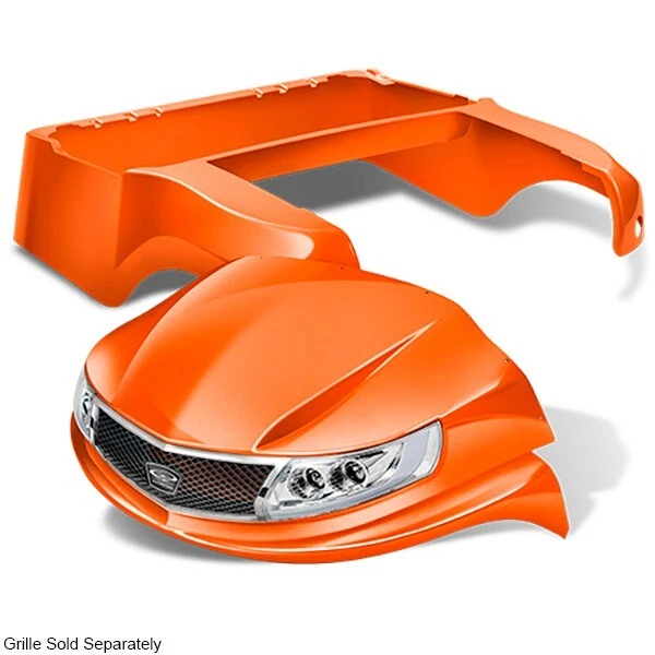 CLUB CAR PRECEDENT Golf Cart Body Kit Orange DoubleTake Phoenix Street
