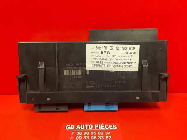 Bmw E81 E82 E87 E90 E91 E92 Module Confort L2 61.359131779-01 9131779-01