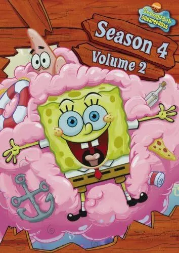 Spongebob Squarepants Season 4 Volume 2 (2-DVD Set, Region 1) Very Good!