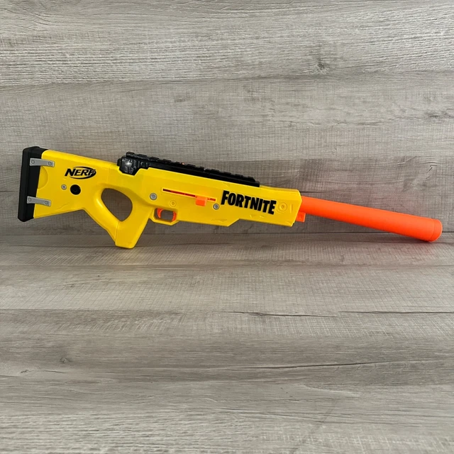 FORTNITE NERF GUN BASR L Blaster Foam Dart Toy Sniper Rifle 5.62