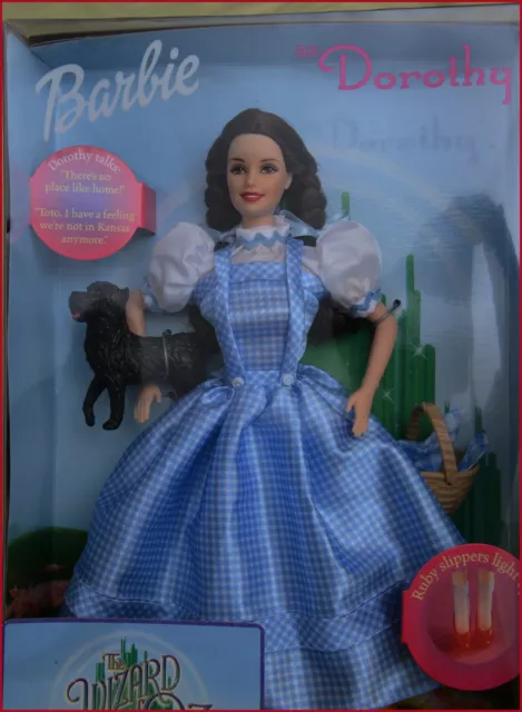 Barbie as Dorothy from The Wizard of Oz 1999 Talking Collector Doll MIB FreeShip