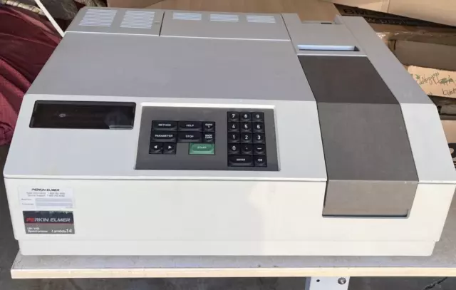 Perkin Elmer Lambda 14 UV/VIS Spectrometer. Parts Only.