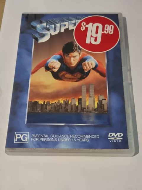 Superman 2 II : Christopher Reeve (DVD, 1981)  Region 4 Preowned