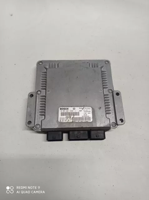 Calculateur Moteur Ecu Peugeot 307 2.0 Hdi 0281011248 / 9652183780 (52C)