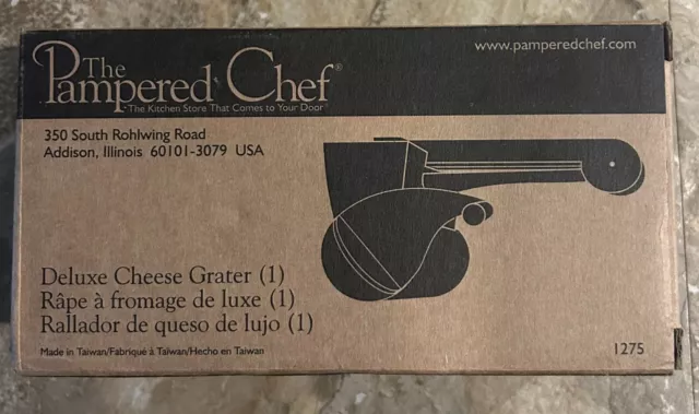 Pampered Chef Deluxe Rotary Cheese Grater #1