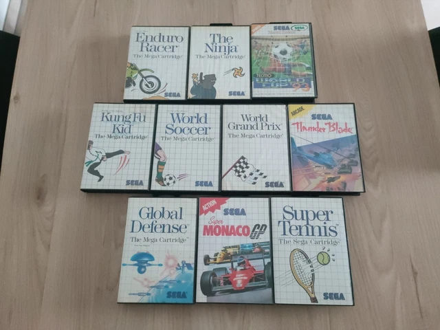Lot De Jeux SEGA – Plusieurs Jeux Complets (Boîte + Notice) – Très Bon État