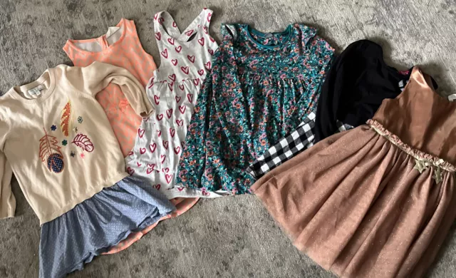 Girls Dress Bundle Aged 4-5 Years Including Next,  Mothercare, See Photos (C19)