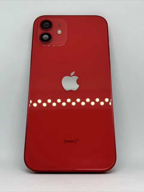 Apple iPhone 12 Red Rear Housing Replacement Frame Genuine Original Parts C+