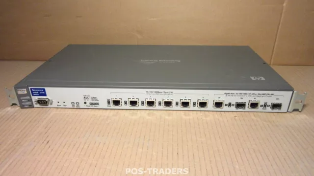 HP ProCurve 6108 J4902A 8 Port Gigabit 10/100/1000 + 2 Port SFP Layer 3 Switch