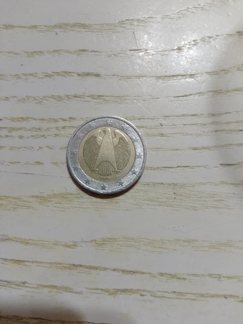 Pièce De 2 Euros Allemagne 2002 Avec Lettre A - Monnaie Officielle, Parfaite Pour Collection