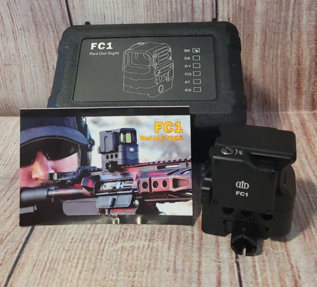Metal Optical FC1 Red Dot Holographic Sight w/ 2 Mounts - Black, "NEW"