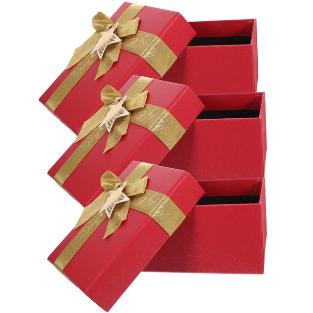 3 pz scatola caramelle regalo di nozze regali di Natale