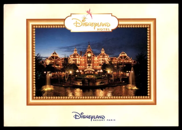 Disneyland Hotel Resort Paris Postcard Unp