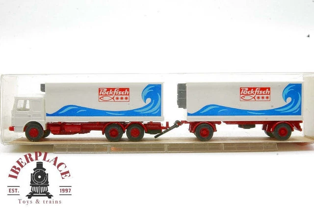 Lot De 2 Camions Plastique Viking échelle HO 1/87 – Vintage Années 60