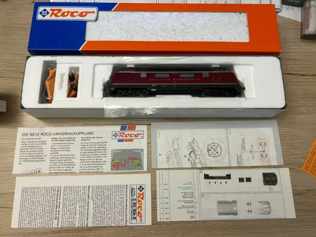 Roco 43522 V200 054 Analogue Diesel H0 Top Condition Full Function Boxed