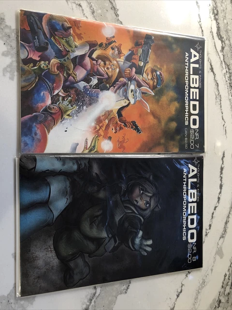 Albedo Anthropomorphics #7 And #8 Thoughts and Images Comics