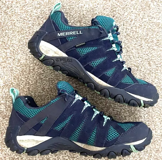 MERRELL Waterproof Trek Hike Walk Trainers shoes Trail UK 5 US 7.5 EU 38