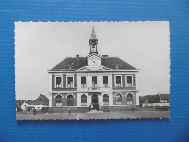 Carte Postale Ancienne De Bruay Sur L'escaut - La Mairie- Nord - Non Datee