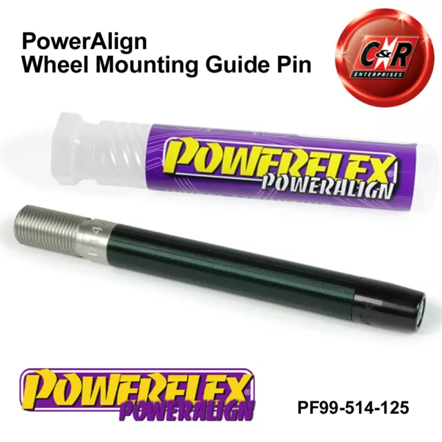 Powerflex Wheel Mounting Guide Pin for Mini F55 / F56 Gen 3 2014 on PF99-514-125